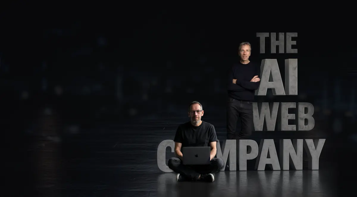 Neil and David, the brothers behind The AI Web Company