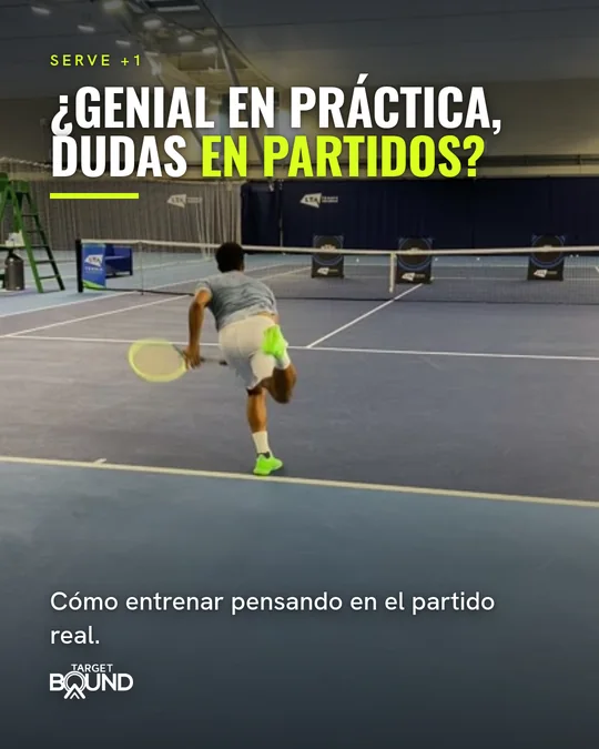 The post in Spanish: “¿Genial en práctica, dudas en partidos?”