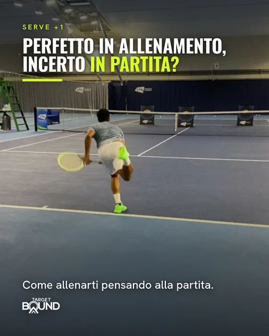 The post in Italian: “Perfetto in allenamento, incerto in partita?”